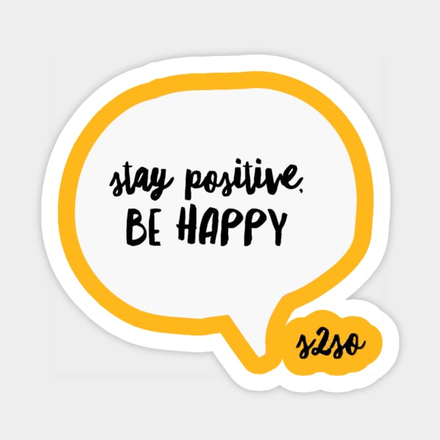 Be Happy Sticker by S2SO